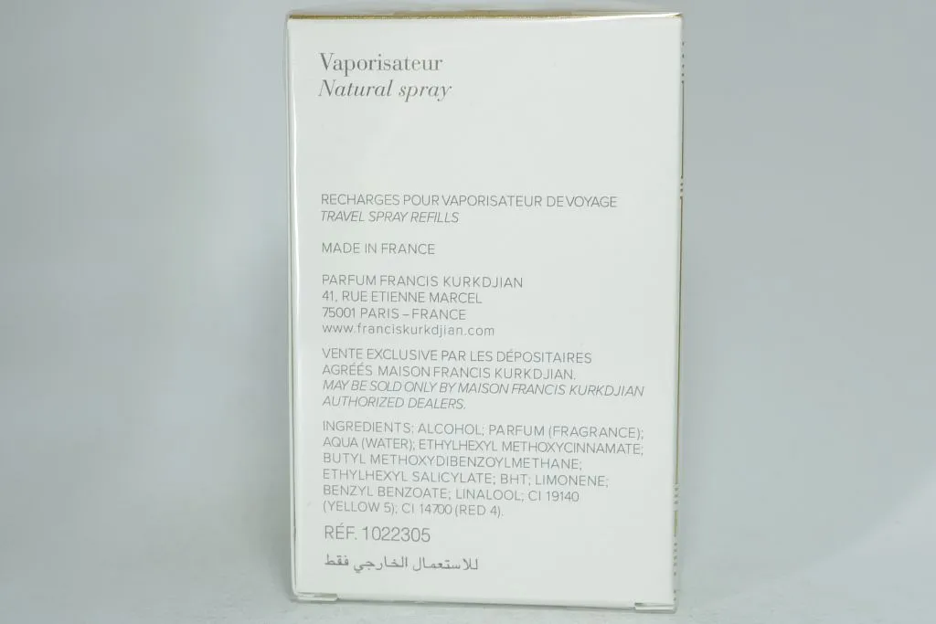 Maison Francis Kurkdjian Baccarat Rouge 540 парфюмерная вода