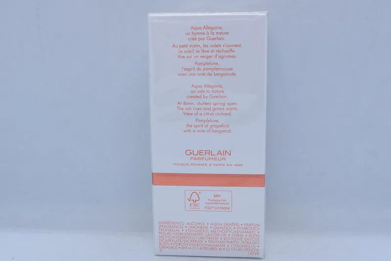 Guerlain Aqua Allegoria Pamplelune туалетная вода