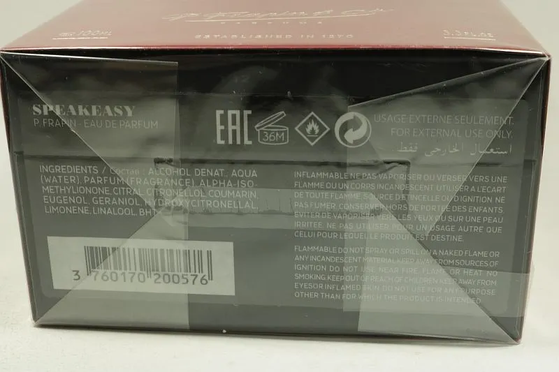 P. Frapin & Cie Speakeasy парфюмерная вода