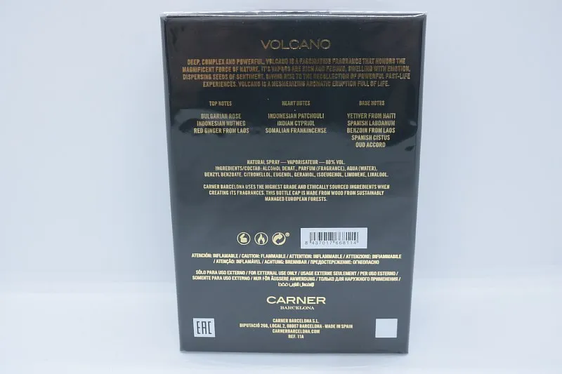 Carner Barcelona Volcano парфюмерная вода