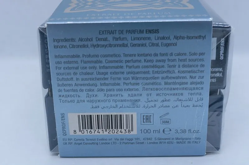 V Canto Ensis духи