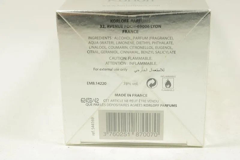 Korloff Silver Wood парфюмерная вода