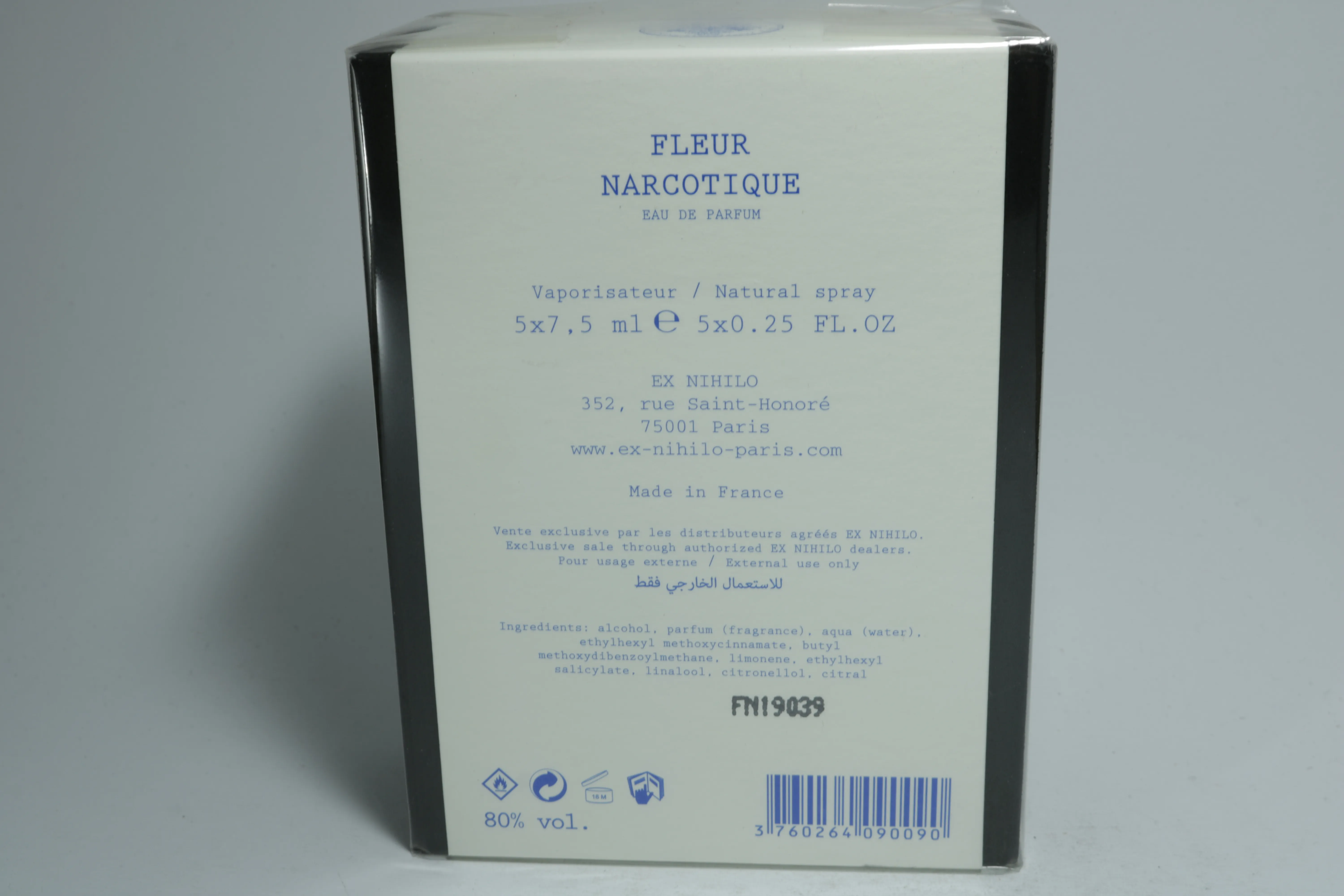 Ex Nihilo Fleur Narcotique парфюмерная вода