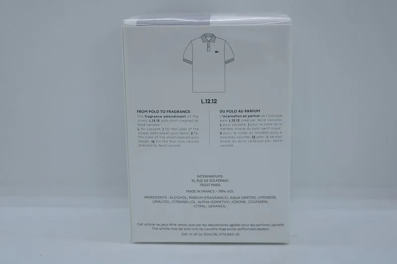 Lacoste L.12.12 Blanc Eau de Parfum