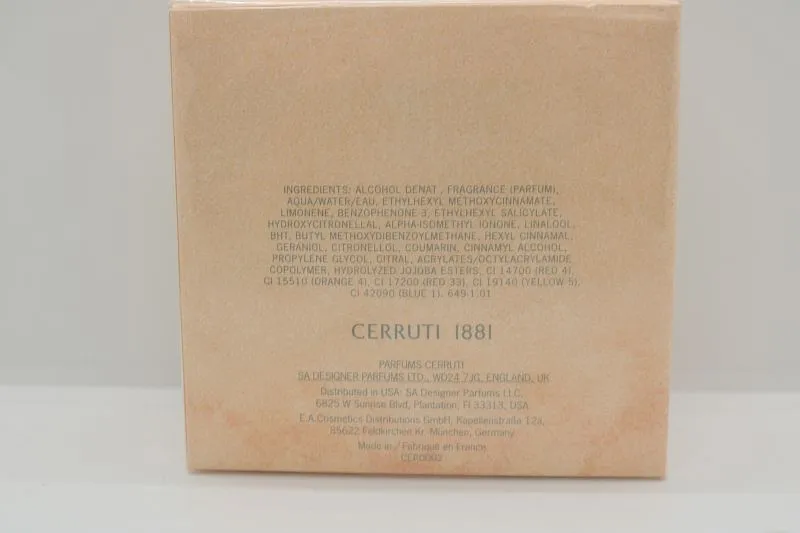 Cerruti 1881 туалетная вода