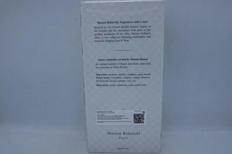Maison Rebatchi Joyeux Osmanthe парфюмерная вода