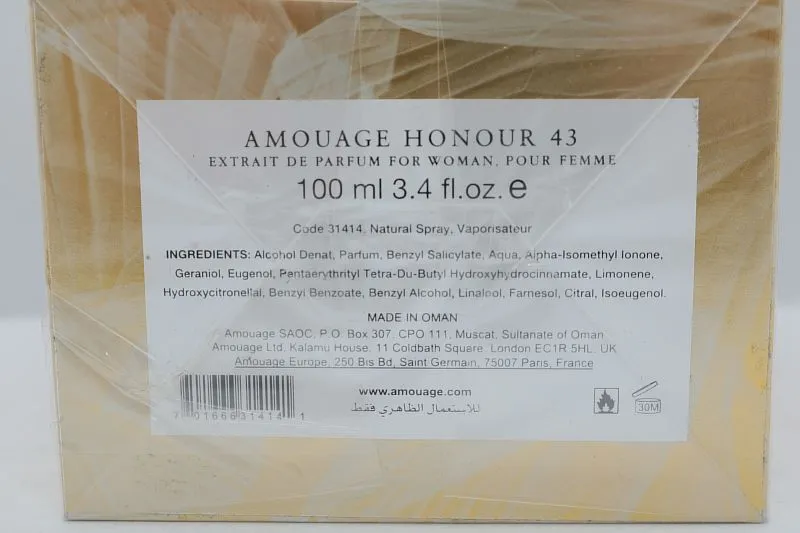 Amouage Honour 43 духи