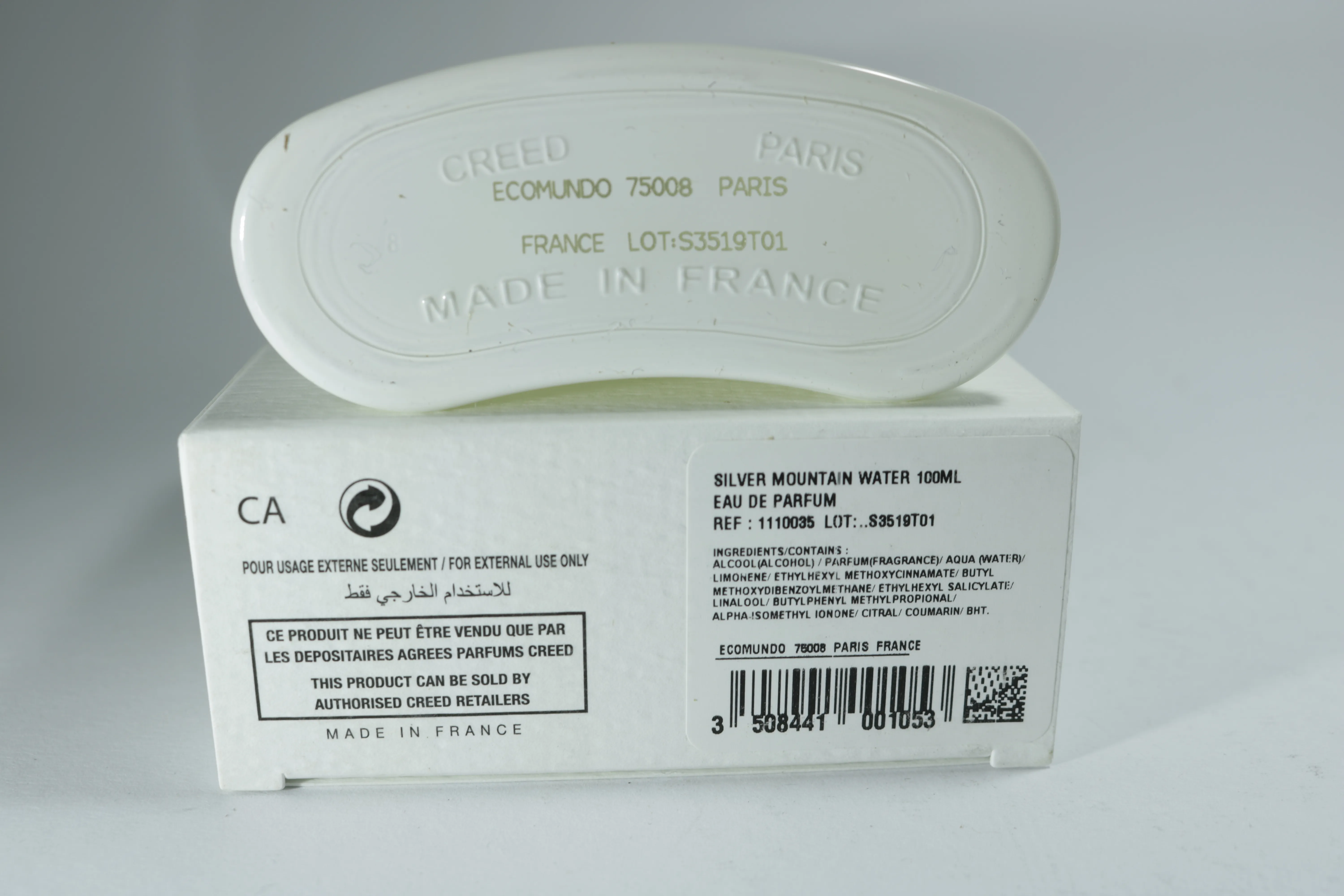 Creed Silver Mountain Water парфюмерная вода