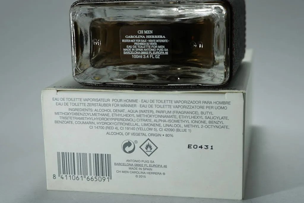 Каролина Херрера CH men туалетная вода