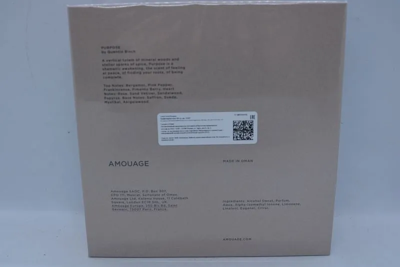 Amouage Purpose парфюмерная вода