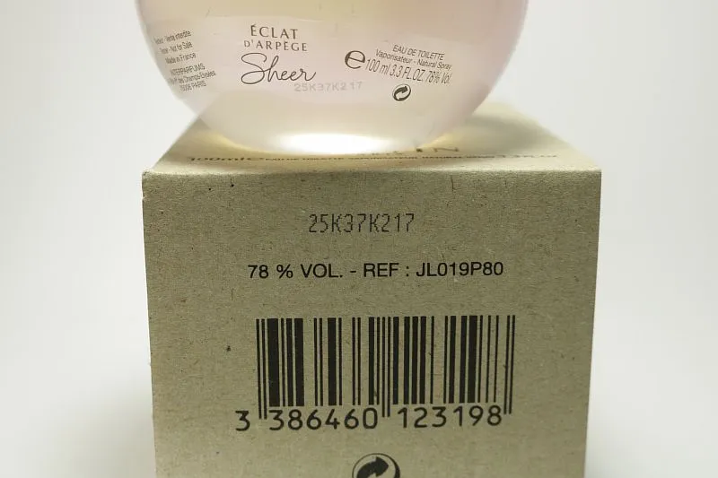 Lanvin Eclat d Arpege Sheer туалетная вода