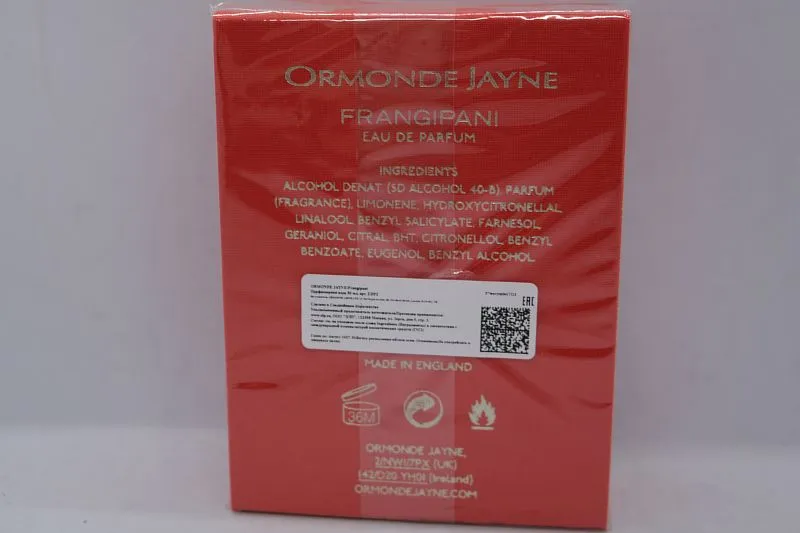 Ormonde Jayne Frangipani парфюмерная вода