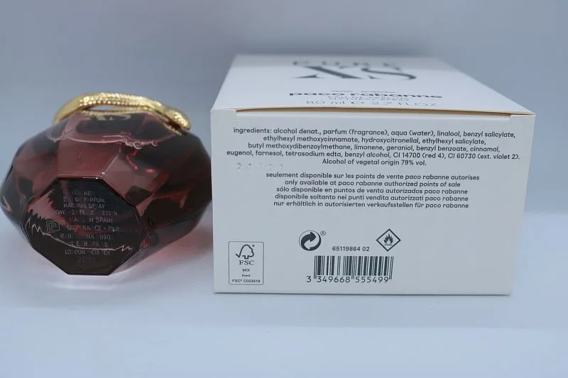 Paco Rabanne Pure XS for her парфюмерная вода