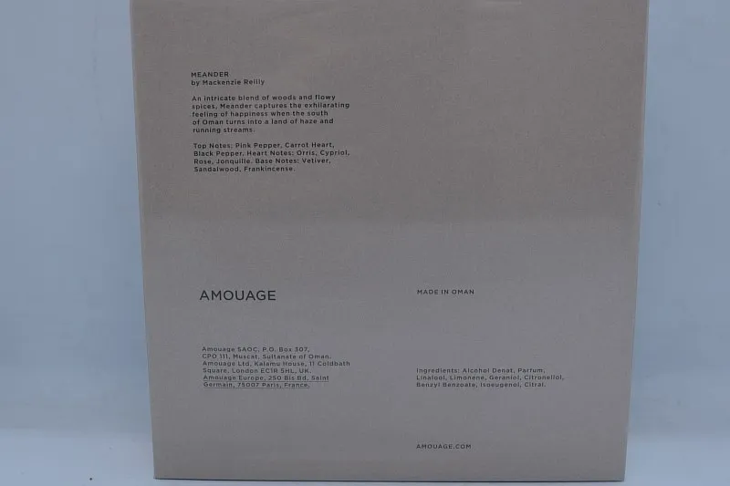 Amouage Meander парфюмерная вода