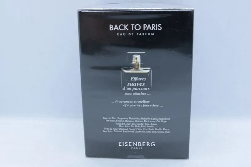 Eisenberg Back To Paris парфюмерная вода