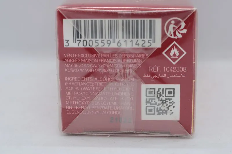 Maison Francis Kurkdjian Baccarat Rouge 540 духи