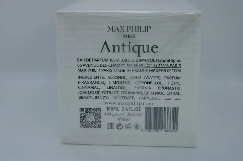 Max Philip Antique парфюмерная вода