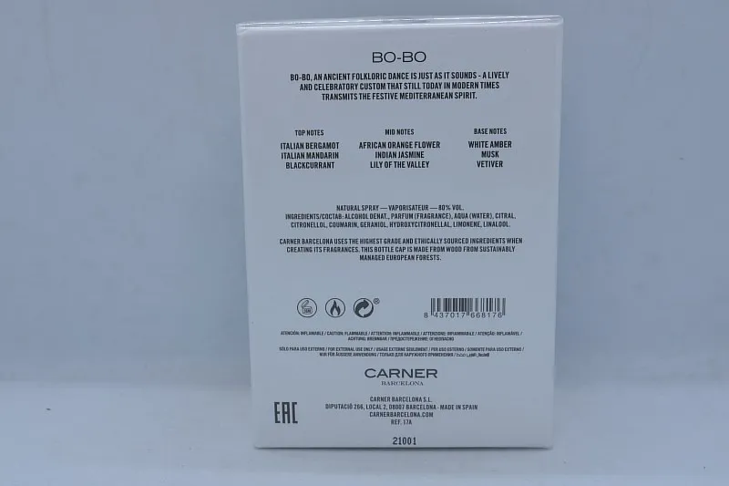 Carner Barcelona Bo-Bo парфюмерная вода