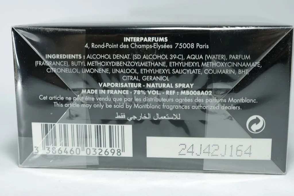 Montblanc Legend туалетная вода