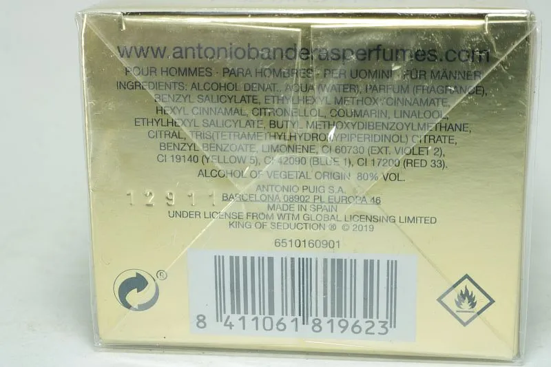 Antonio Banderas King of Seduction Absolute туалетная вода