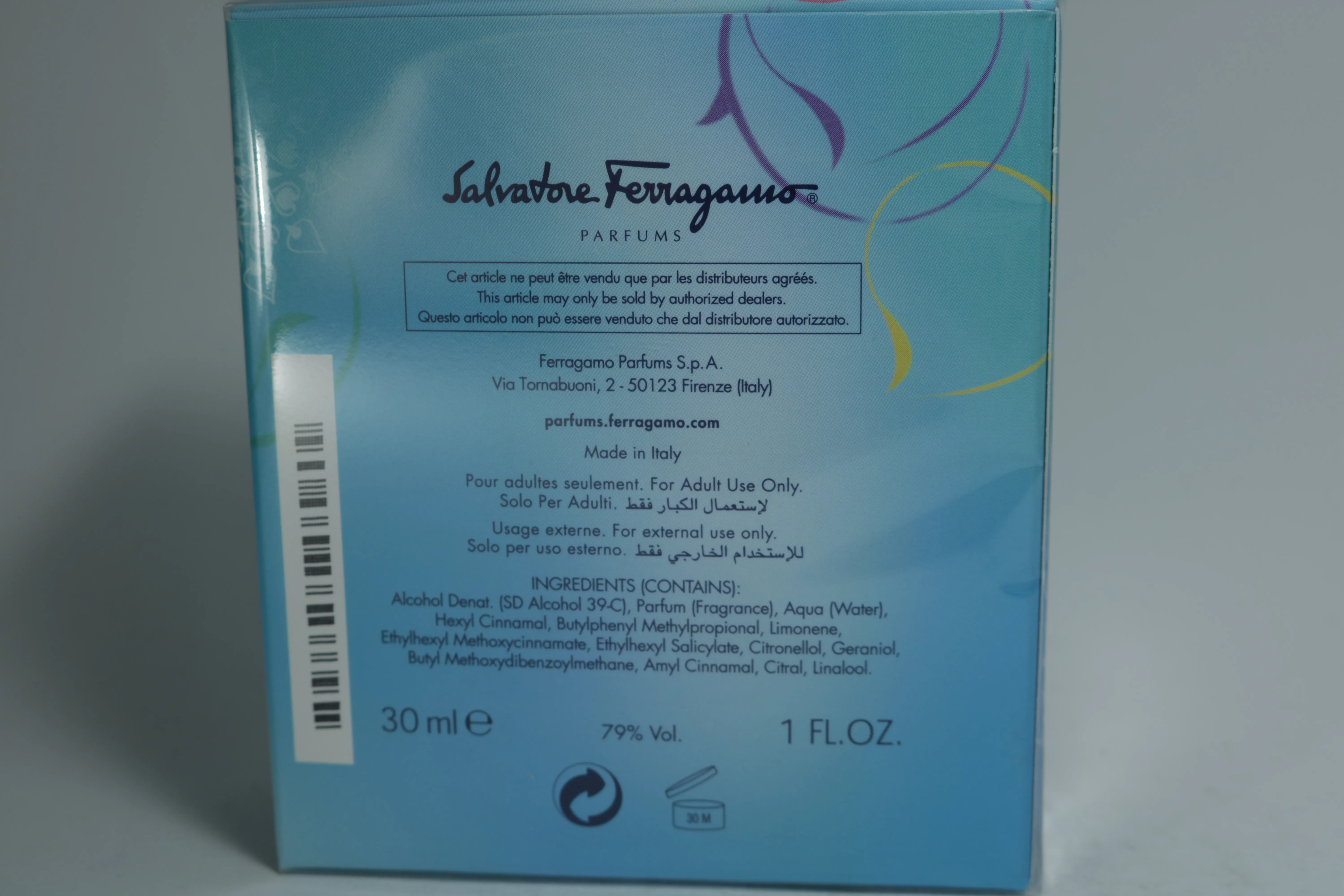 Salvatore Ferragamo Incanto Charms туалетная вода