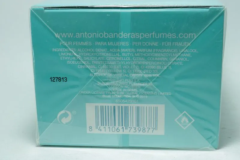 Antonio Banderas Blue Seduction For Women туалетная вода