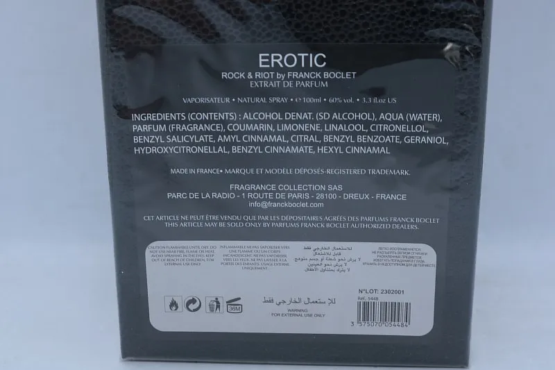 Franck Boclet Erotic духи