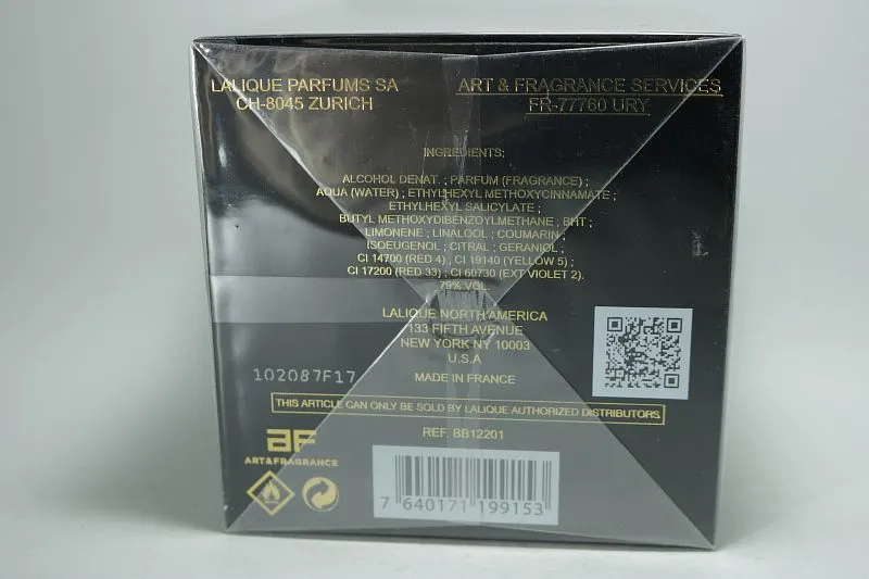 Lalique Ombre Noire парфюмерная вода