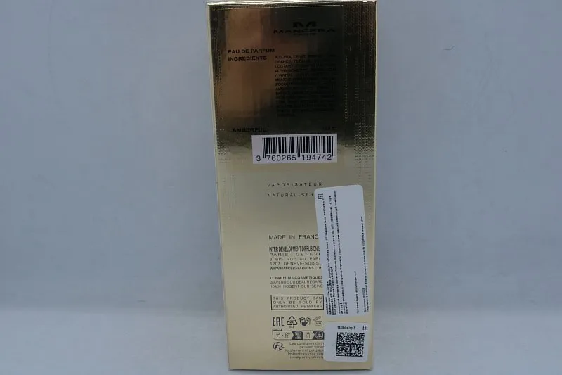 Mancera Amberful парфюмерная вода