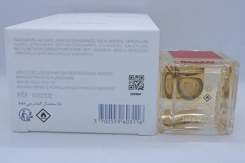 Maison Francis Kurkdjian Baccarat Rouge 540 парфюмерная вода