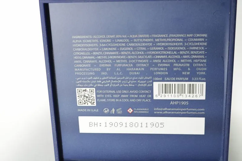 Al Haramain Perfumes L'Aventure Knight парфюмерная вода