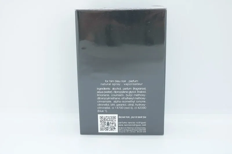 Narciso Rodriguez For Him Bleu Noir Parfum духи