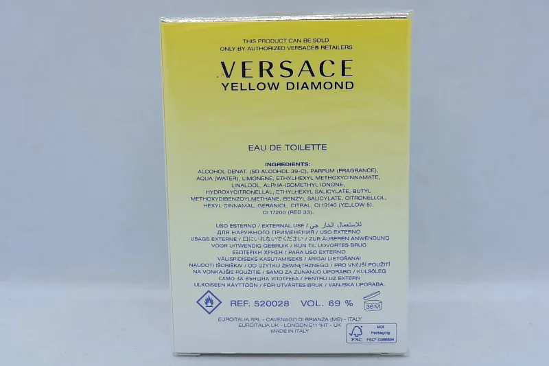 Versace Yellow Diamond туалетная вода