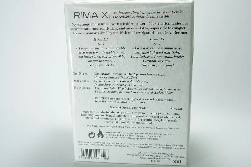 Carner Barcelona Rima XI парфюмерная вода