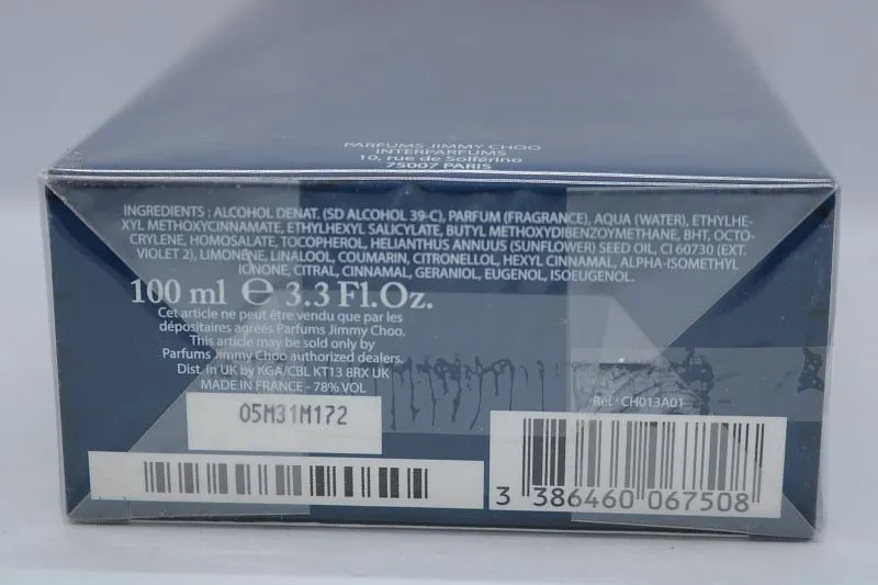 Jimmy Choo Man Blue туалетная вода