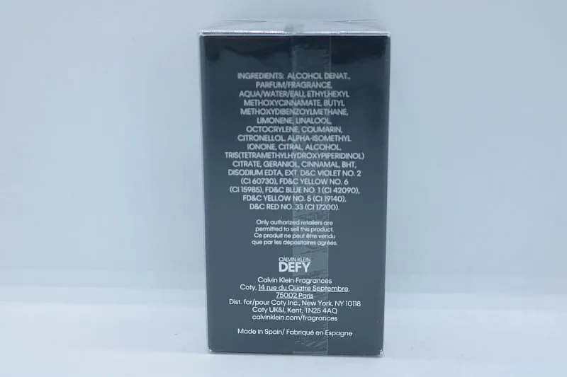 Calvin Klein Defy туалетная вода