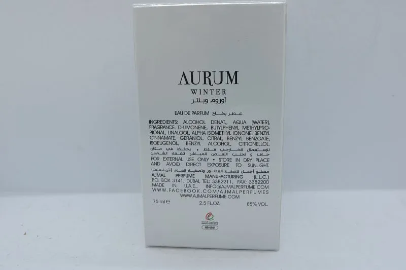 Ajmal Aurum Winter парфюмерная вода