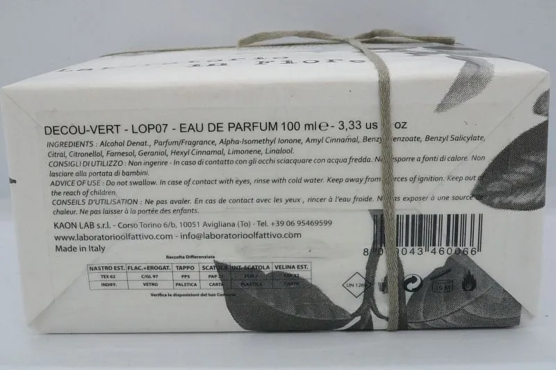 Laboratorio Olfattivo Decou-Vert парфюмерная вода