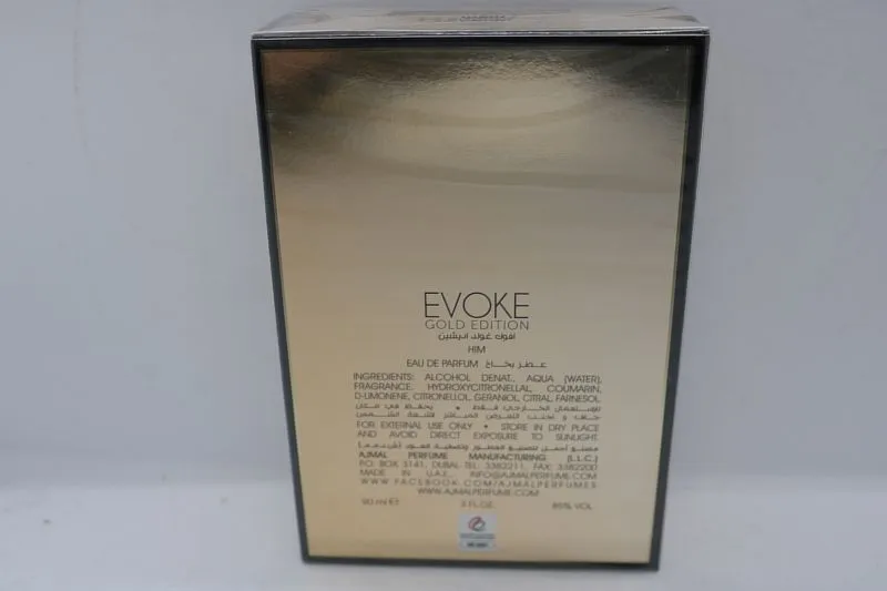 Ajmal Evoke Gold Edition for Him парфюмерная вода
