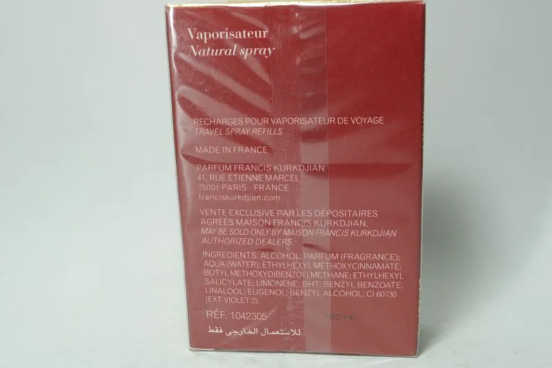 Maison Francis Kurkdjian Baccarat Rouge 540 духи