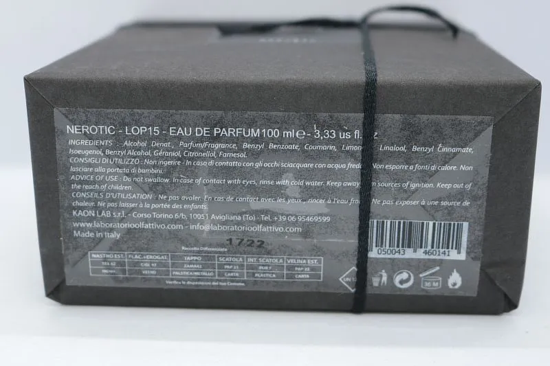 Laboratorio Olfattivo Nerotic парфюмерная вода