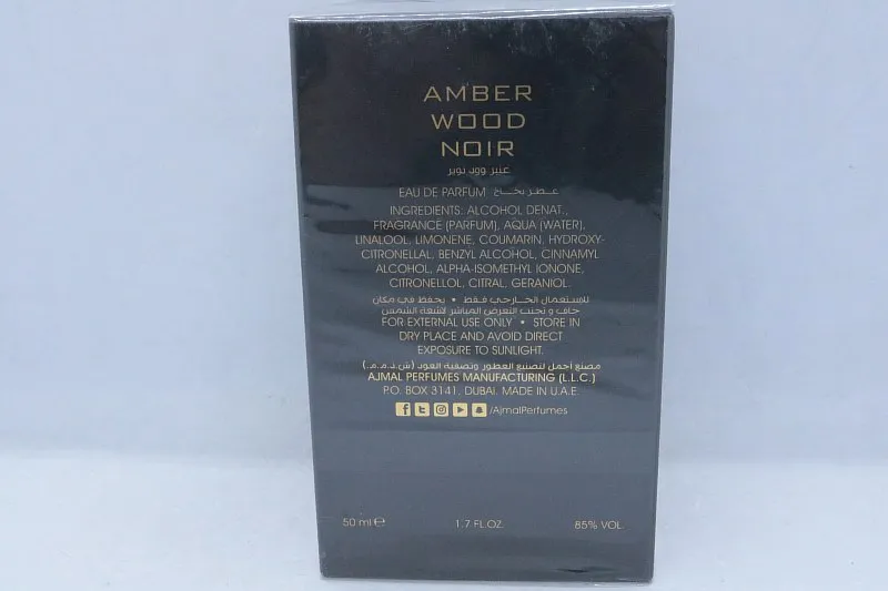 Ajmal Amber Wood Noir парфюмерная вода