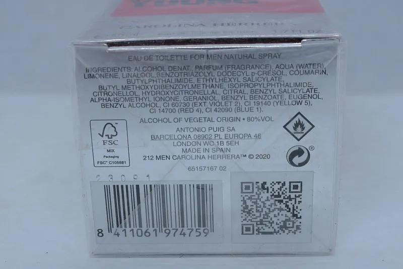 Carolina Herrera 212 Heroes туалетная вода