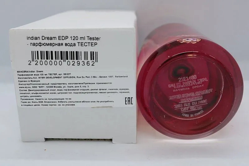 Mancera Indian Dream парфюмерная вода