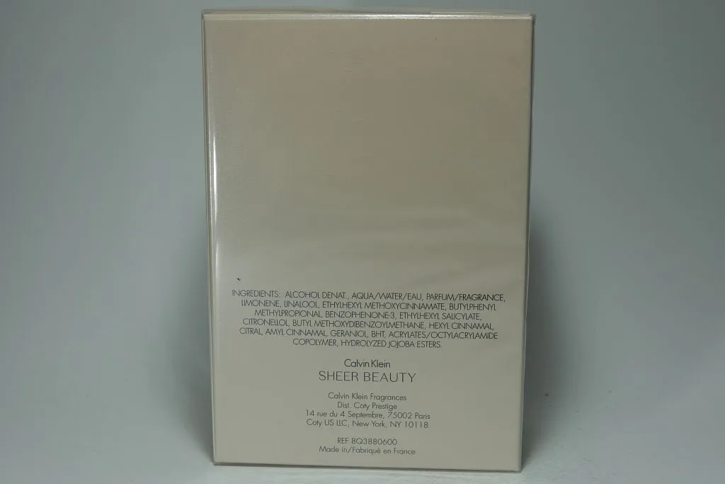 Calvin Klein Sheer Beauty туалетная вода