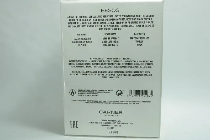 Carner Barcelona Besos  парфюмерная вода