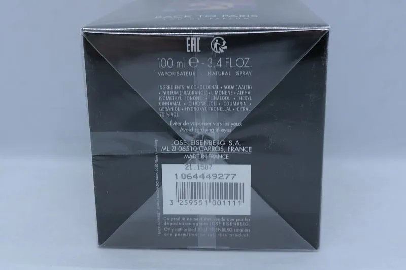 Eisenberg Back To Paris парфюмерная вода