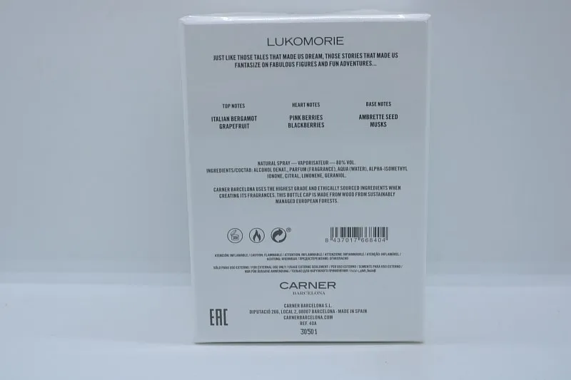Carner Barcelona Lukomorie парфюмерная вода