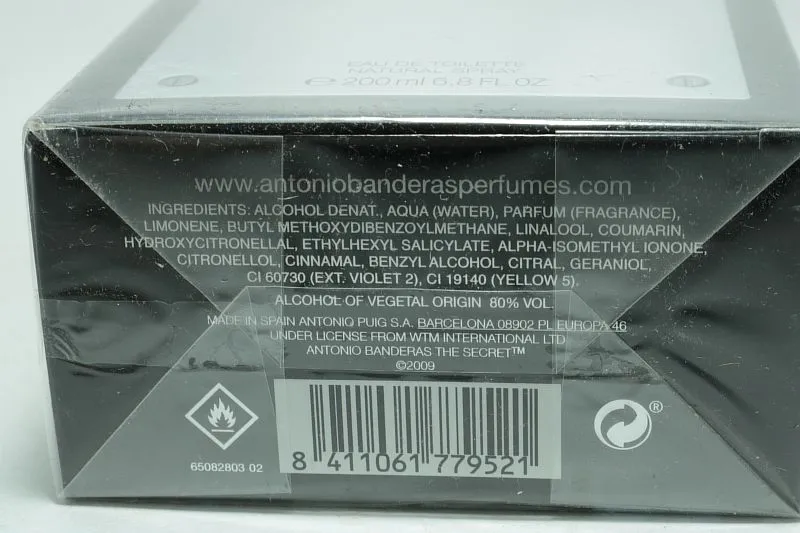 Antonio Banderas The Secret туалетная вода