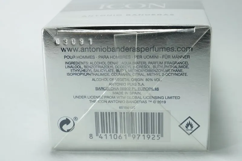 Antonio Banderas The Icon туалетная вода